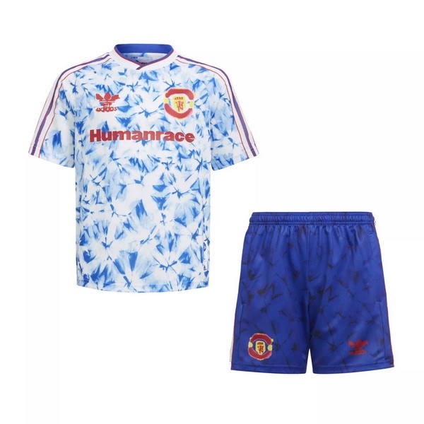 Trikot Manchester United Human Race Kinder 2020-21 Blau